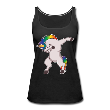 Einhörner Tank Top - Dab Einhorn Pferd