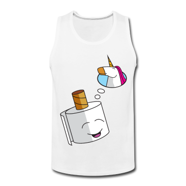 Einhörner Tank Top - Einhorn Klorolle