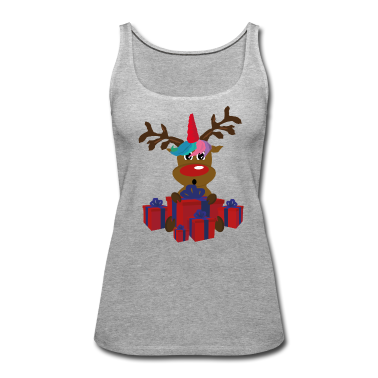 Einhörner Tank Top - Magical Rentier Einhorn