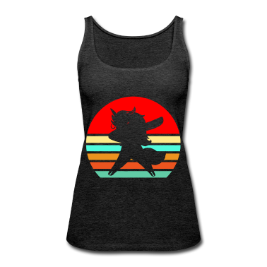 Einhörner Tank Top - Unicorn Vintage Einhorn Retro Einhörner Geschenk