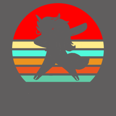 Motiv Unicorn Vintage Einhorn Retro Einhörner Geschenk