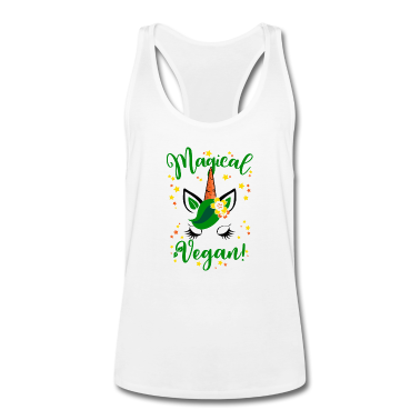 Einhörner Tank Top - Magical Vegan Veganismus Tierrecht Einhorn Lustig