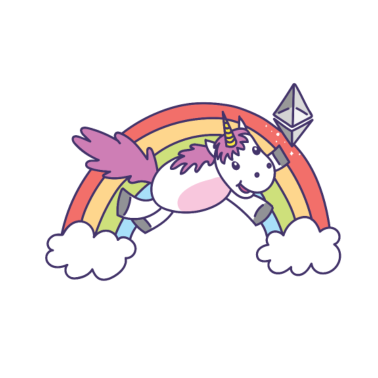 Motiv Ethereum Einhorn Technologie