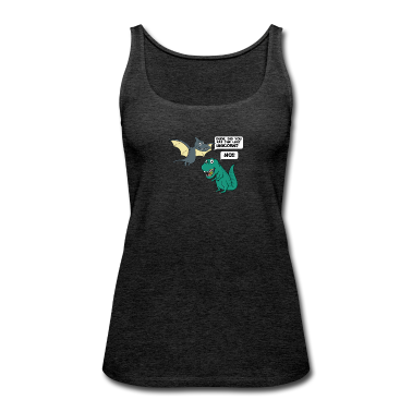 Einhörner Tank Top - Dino isst letztes Einhorn