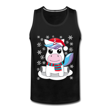 Einhörner Tank Top - Einhorn Weihnachten Geschenk Weihnachtsgeschenk