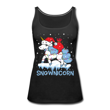 Einhörner Tank Top - Weihnachten Einhorn Weihnachts Outfit Geschenk