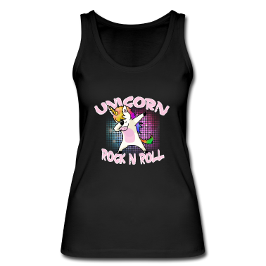Einhörner Tank Top - Unicorn rock n roll party Einhorn Lustig
