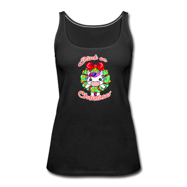 Einhörner Tank Top - Weihnachten Einhorn