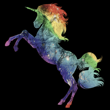 Motiv Einhorn Regenbogen