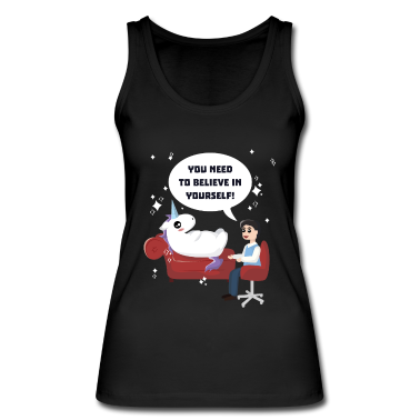 Einhörner Tank Top - Einhorn beim Psychologen Psychater