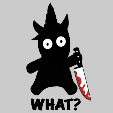 Motiv Unicorn what? Killer Psycho Mörder Einhorn Messer