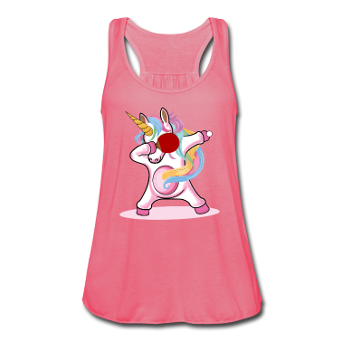 Einhörner Tank Top - Tischtennis Einhorn Dabbing Unicorn Pferd Geschenk