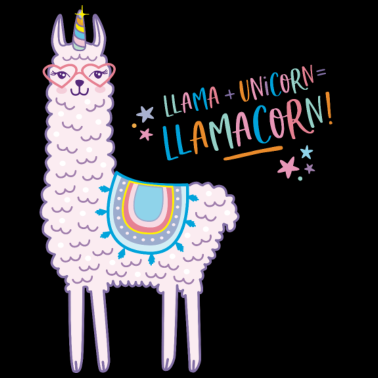 Motiv Llamacorn Lama Einhorn rosa Geschenk