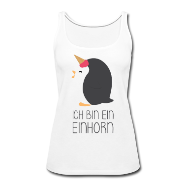 Einhörner Tank Top - Einhorn Pinguin