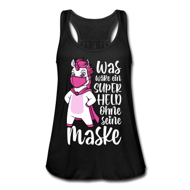 Einhörner Tank Top - Was wäre ein Superheld ohne seine Maske Einhorn