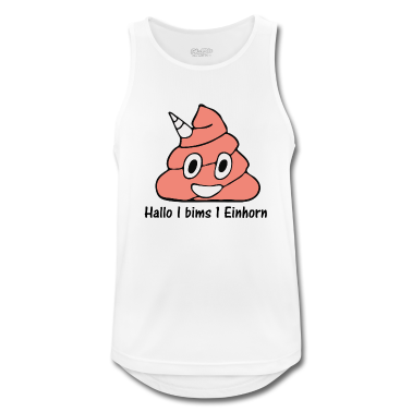 Einhörner Tank Top - I bims 1 Einhornkackhaufen