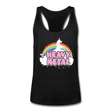 Einhörner Tank Top - Heavy Metal Einhorn Musik Ella Lopez Geschenk
