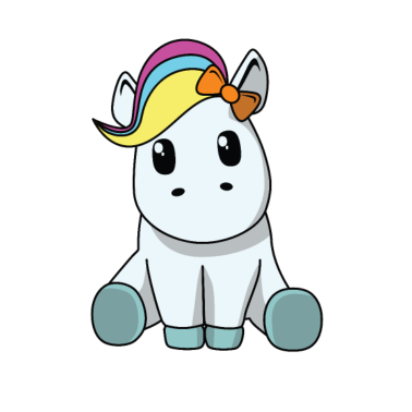 Motiv Baby Einhorn