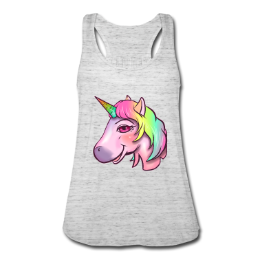 Einhörner Tank Top - Einhorn Kopf