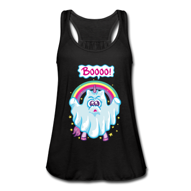 Einhörner Tank Top - Einhorn Gespenst 