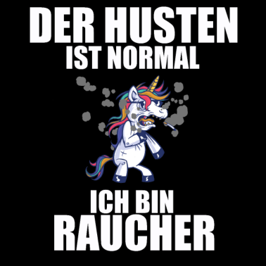 Motiv Einhorn Raucher Husten Lustiges Geschenk