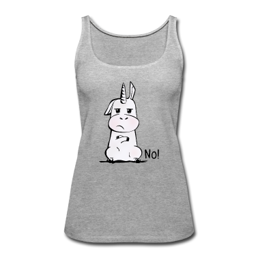 Einhörner Tank Top - No Unicorn / Nein einhorn