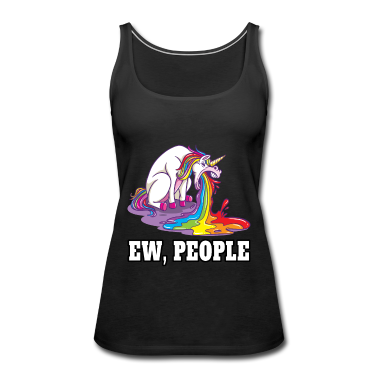 Einhörner Tank Top - Ew People Einhorn