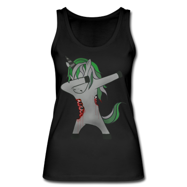 Einhörner Tank Top - Halloween Dabbing Zombie Einhorn