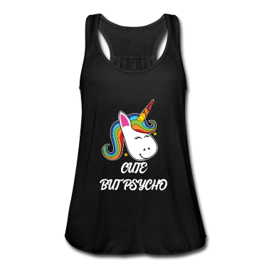 Einhörner Tank Top - Cute but Psycho Einhorn/Unicorn