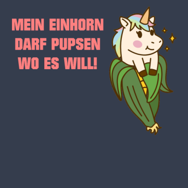Motiv Mein Einhorn darf pupsen, wo es will