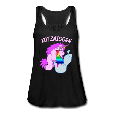 Einhörner Tank Top - Kotznicorn Kotzendes Einhorn