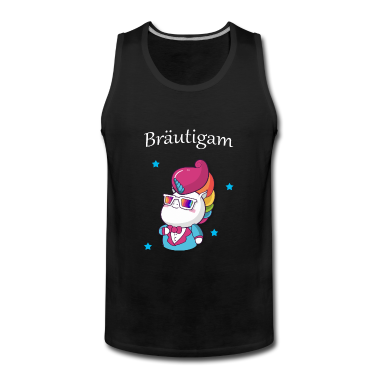 Einhörner Tank Top - Bräutigam Junggesellenabschied JGA Feier Einhorn