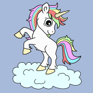 Motiv Einhorn Einhörner