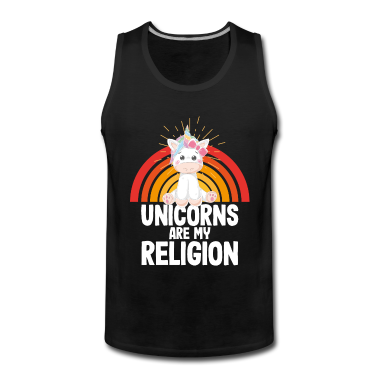 Einhörner Tank Top - Einhorn Einhörner - Einhörner sind meine Religion
