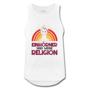 Einhörner Tank Top - Einhorn Einhörner - Einhörner sind meine Religion