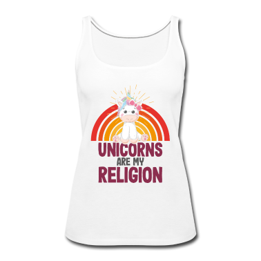 Einhörner Tank Top - Einhorn Einhörner - Einhörner sind meine Religion