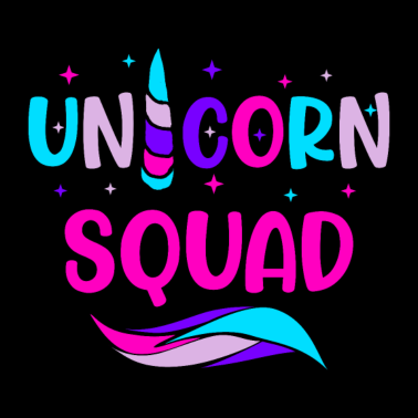 Motiv Einhorn Einhörner Gruppe