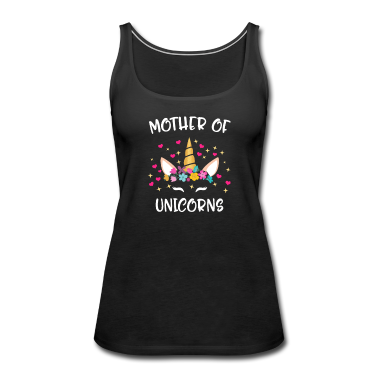 Einhörner Tank Top - Mutter der Einhörner Einhorn