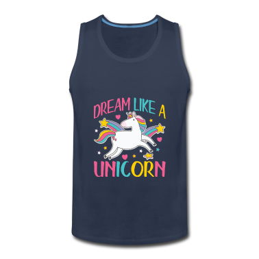 Einhörner Tank Top - Träume wie ein Einhorn | Einhorn