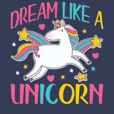 Motiv Träume wie ein Einhorn | Einhorn