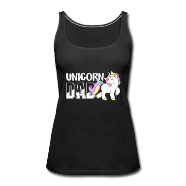 Einhörner Tank Top - Einhorn Einhorn Papa
