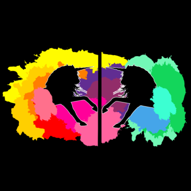 Motiv einhorn Einhörner Pferde