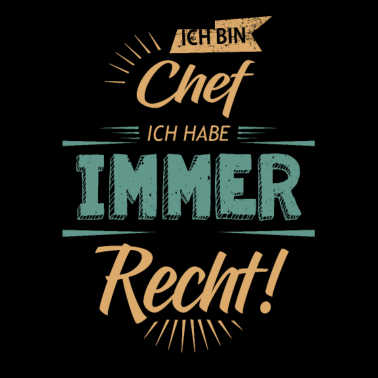 Motiv Ich bin der Chef