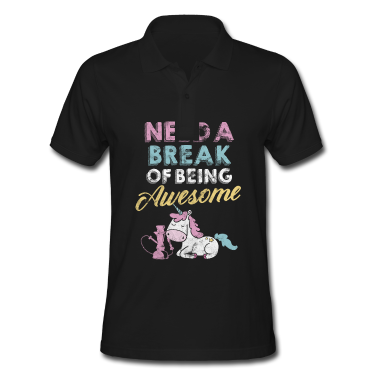 Einhörner Poloshirt - Shisha Einhorn