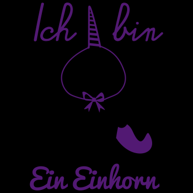 Motiv ich bin ein einhorn