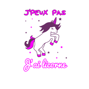 Motiv Ich kann nicht ich Einhorn