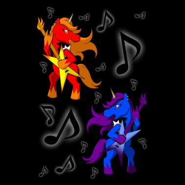 Motiv Metalunicorns Muster