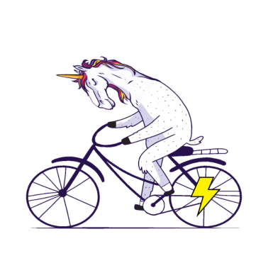 Motiv Einhorn mit Ebike,Fahrrad Elektro Shirt Geschenk