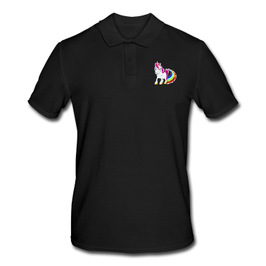 Einhörner Poloshirt - Einhorn Pferd Geburtstag Sommer Trend