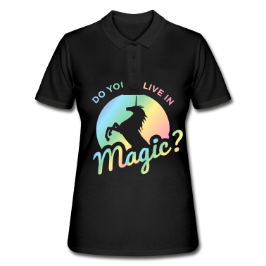 Einhörner Poloshirt - Einhorn Einhörner